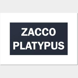 ZACCO PLATYPUS: Version Two Posters and Art